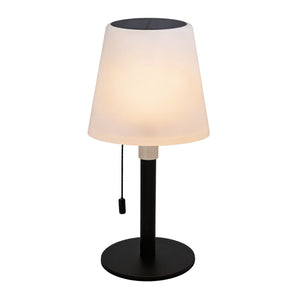 Solar Table Lamp with USB Charging – Warm White LED Garden Light