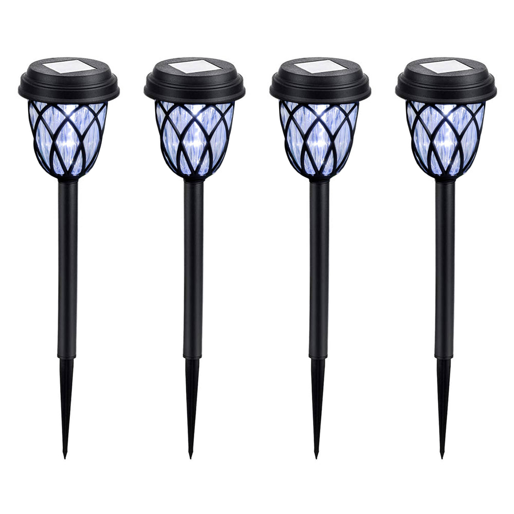 Pack of 4 Solar Stake Lights – Pathway LED Lights