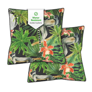 Pair of Outdoor Scatter Cushions – Lemur Design