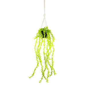 Solar Hanging Faux Plant – Branches in Pot with 60 LED Lights