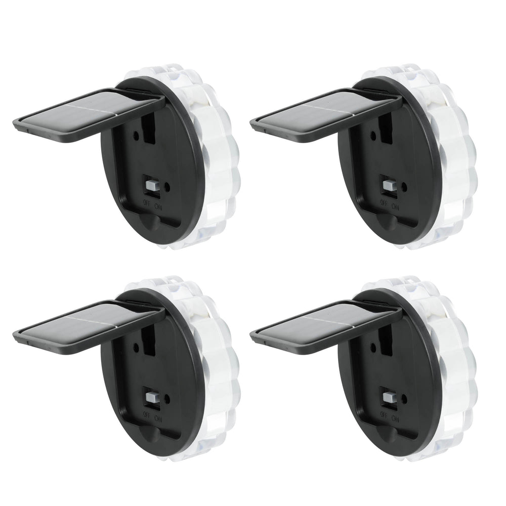 Solar Fence Lights – Star LED Wall Lights Pack of 4
