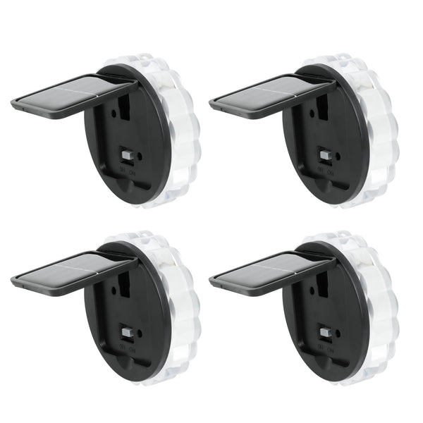 Solar Fence Lights – Star LED Wall Lights Pack of 4