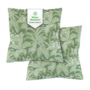 Pair of Outdoor Scatter Cushions – Floral Design