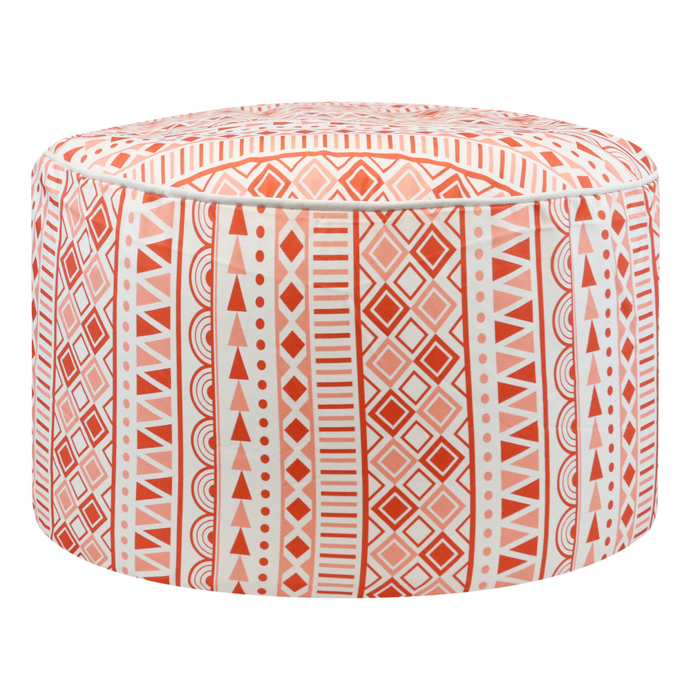 Outdoor Pouf Ottoman – Morocco Cube Inflatable Footstool
