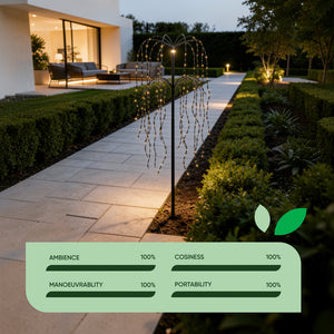 Solar Tree Light – Willow Tree with 200 LED Lights