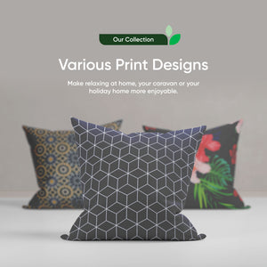 Pack of 2 Blue Hawaiian Cushion Covers