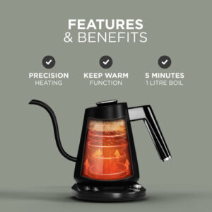 Electric Gooseneck Kettle Digital Display - Image 4