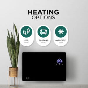 Wi-Fi Enabled Smart Heater - Tempered Glass - Image 3